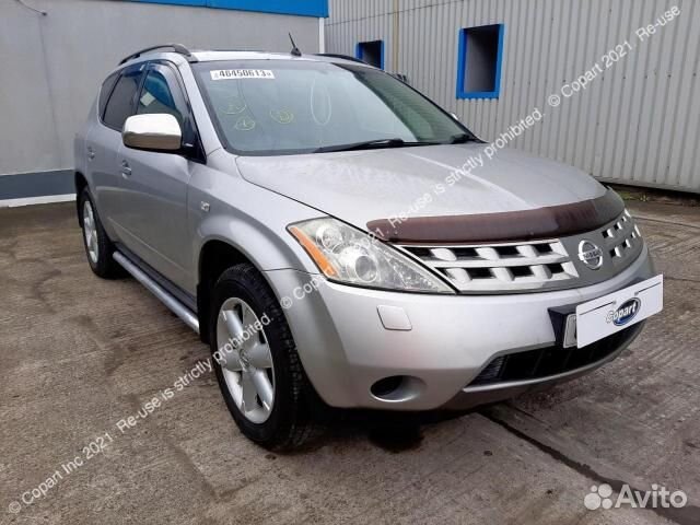 Защита двигателя верхняя nissan murano Z50 2005