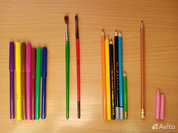 Краски карандаши