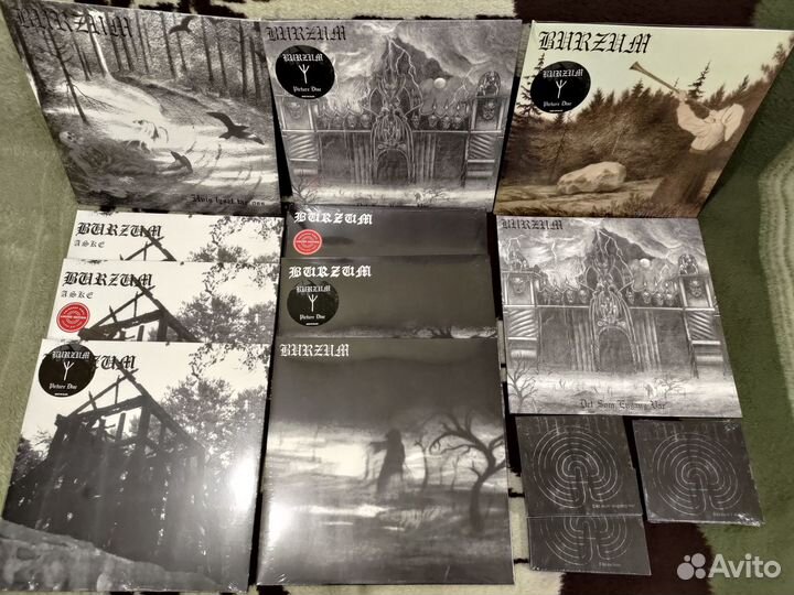 Burzum винил и CD, фирменные, новые
