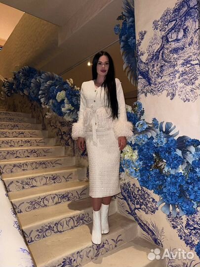 Твидовый костюм двойка