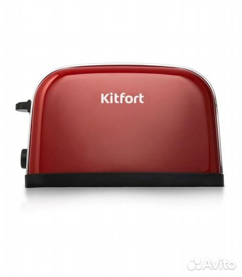 Тостер Kitfort кт-2014-3, 850 Вт, красный