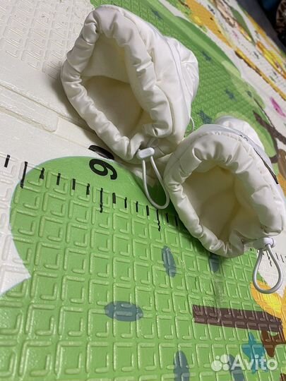 Зимние варежки без пальца