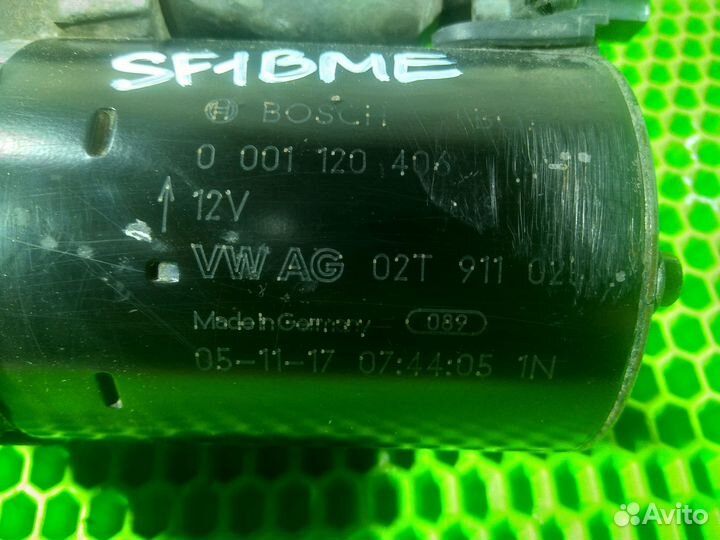 Стартер bosch 1.2 BME Skoda Fabia 1 2005