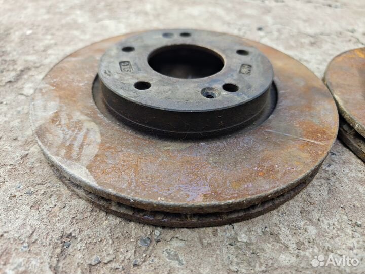 Ориг. тормозные диски передние 