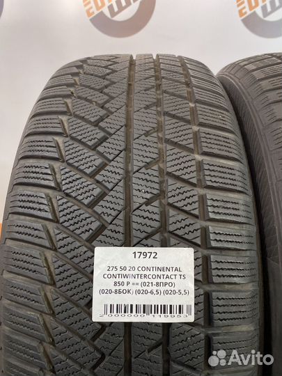 Continental ContiWinterContact TS 850 P 275/50 R20
