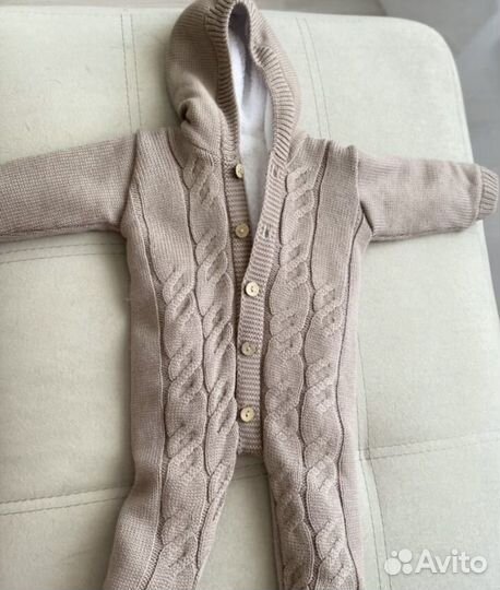 Комбинезон вязанный 74