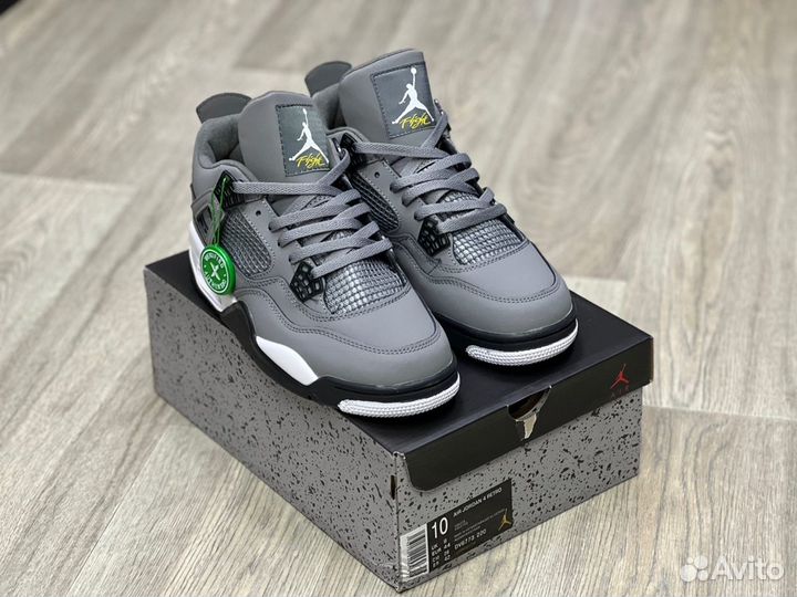 Кроссовки Air Jordan 4 Cool Grey (36-45)