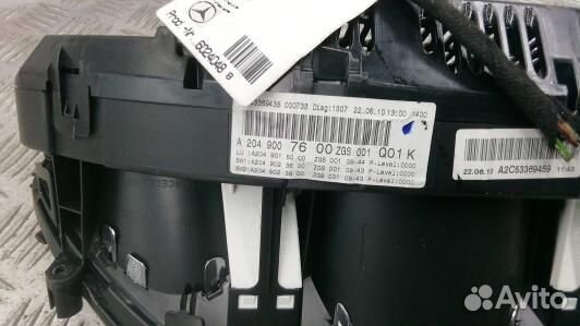 Щиток приборов mercedes benz C-class W204 (SNT01IT