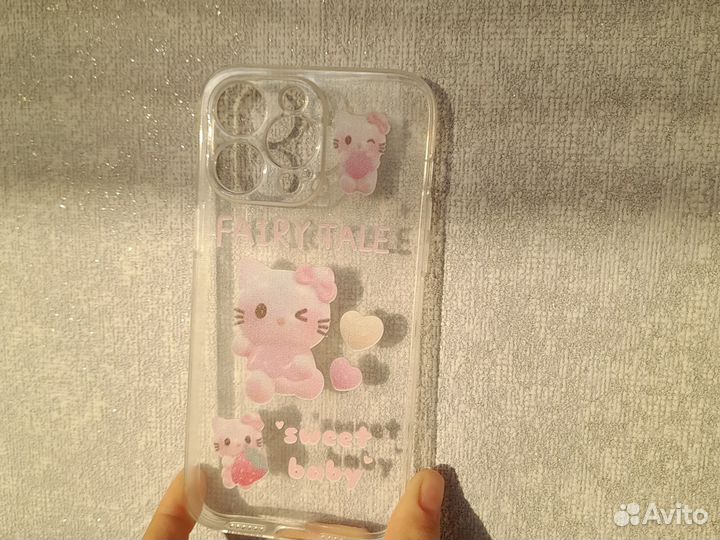 Чехол на iPhone 14 pro max прозрачный