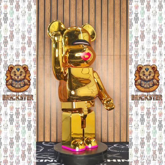Bearbrick Sorayama Lips 1000% 70см