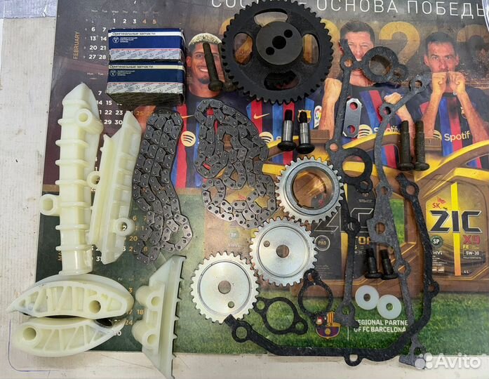 Комплект грм змз 406 новый, оригинал