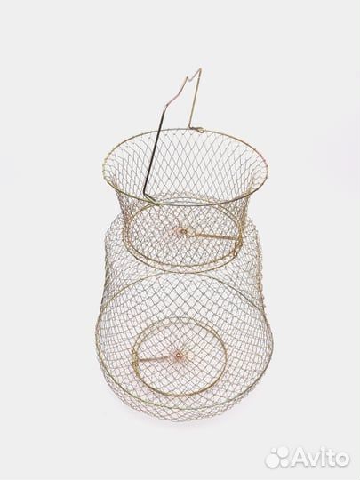 Новый Садок рыболовный, металлический 35 см