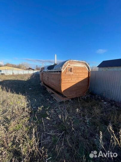 Баня бочка квадро в наличии