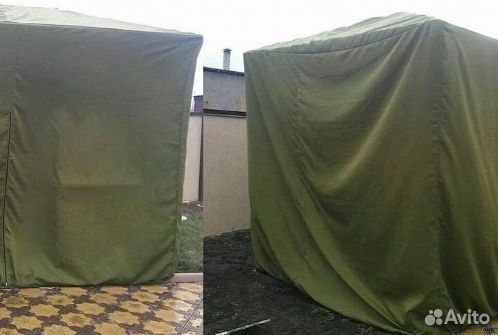 Брезентовые шторы, изготовление