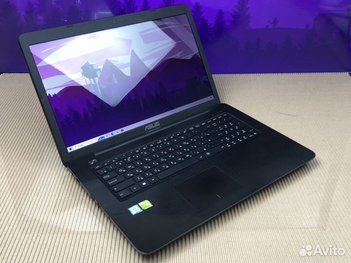 Игровой Asus 17/i3-6/12Gb/SSD/Full HD/Nvidia 2Gb