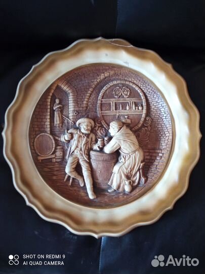 Картина гипс на кафе бар дачу коттедж квартиру