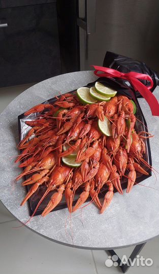 Мужской букет из раков