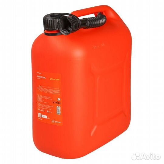 Канистра 20 л пластиковая, крышка с защитой от