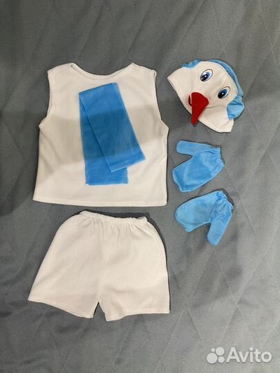 Костюм снеговика детский