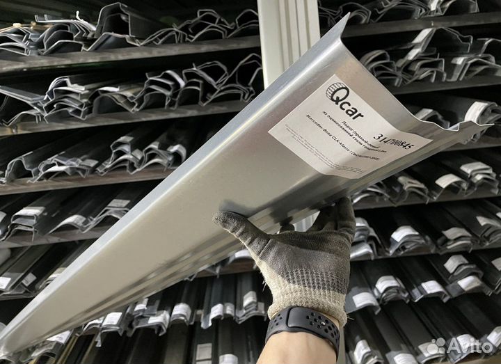 Порог Mercedes-Benz CLK-klasse W208 1997-2003(1мм)