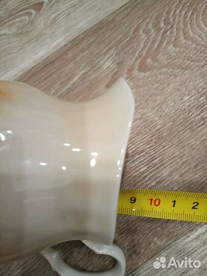 Стакан под виски и молочник