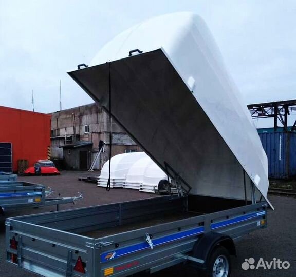 Пластиковая крышка Н1330 на прицеп 3,5х1,56