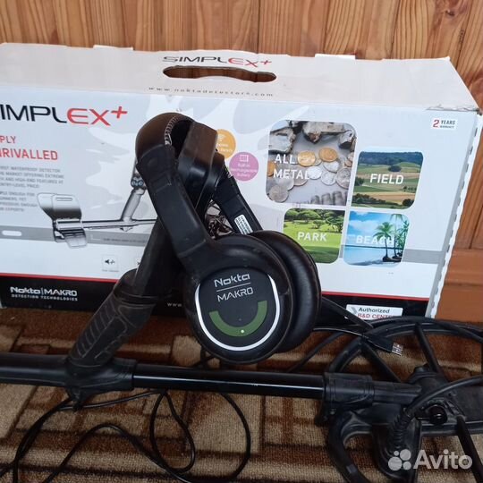 Металлоискатель nokta makro simplex plus
