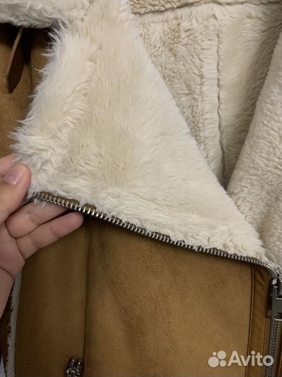 Дубленка женская Pull&bear