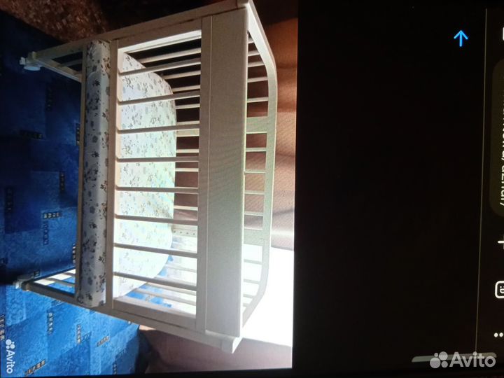 Детская кроватка приставная для новорожденных