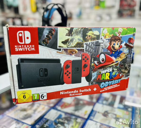 Nintendo Switch Super Mario Odyssey Bundle