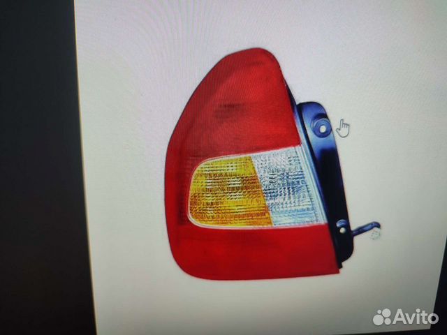 Фонарь задний правый хендай акцент