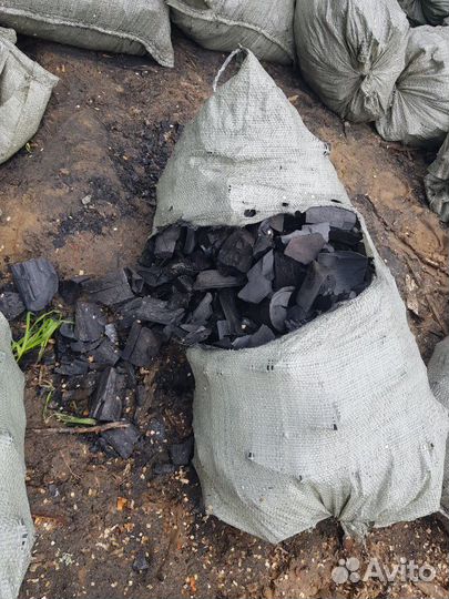 Древесный уголь берёзовый