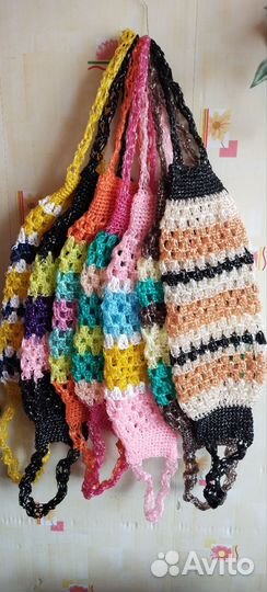 Мочалка ручной работы