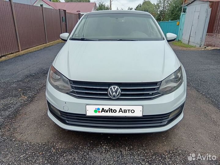 Volkswagen Polo 1.6 AT, 2017, 162 000 км