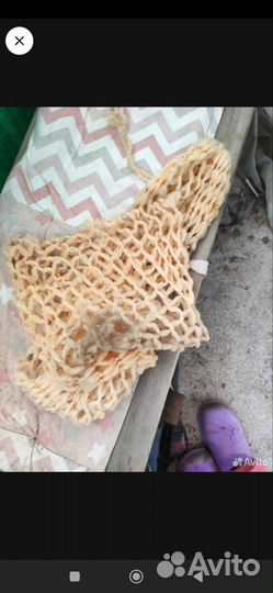 Мочалка армейская новая