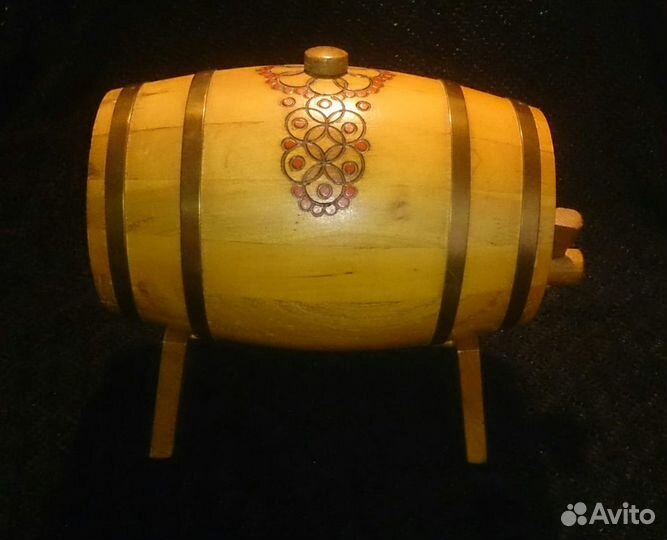 Бочонок деревянный