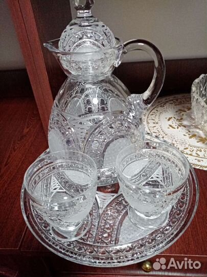 Графин хрустальный Богемия