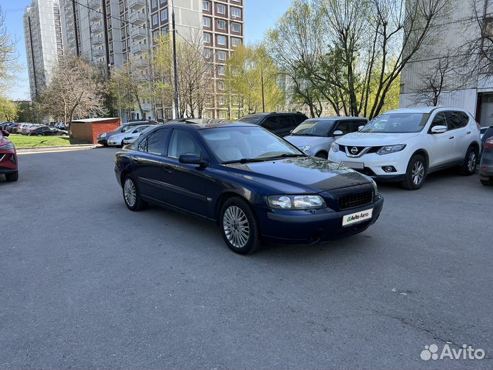 Volvo S60 2.4 AT, 2004, 252 369 км