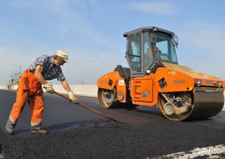 Укладка асфальта