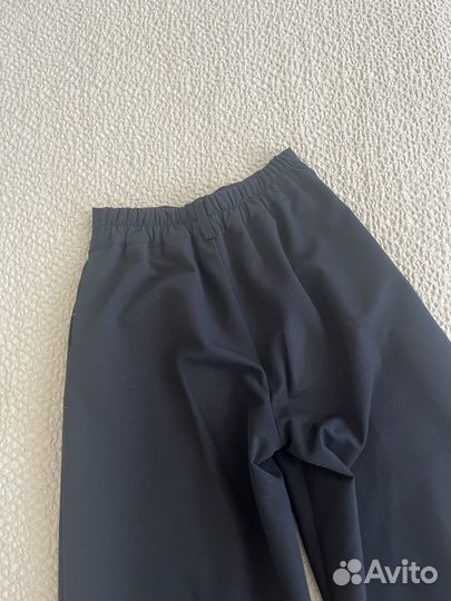 Брюки школьные для девочки р.146 чёрный