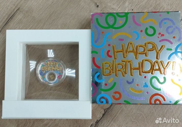 С днем рождения 2024г. 14,14г.ч. серебра. Камерун