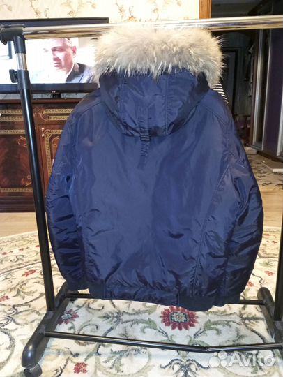 Куртка зимняя мужская размер 48 бу