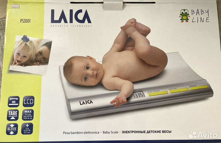 Электронные детские весы Laica