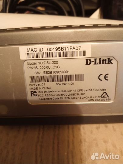 Модем D-Link adsl