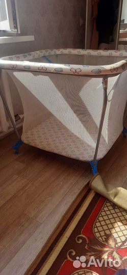 Большой детский манеж бу