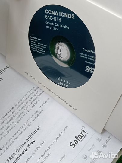 Книги Cisco ccna 640-802 English 2 тома