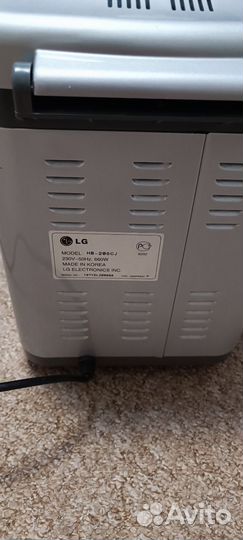 Хлебопечка lg