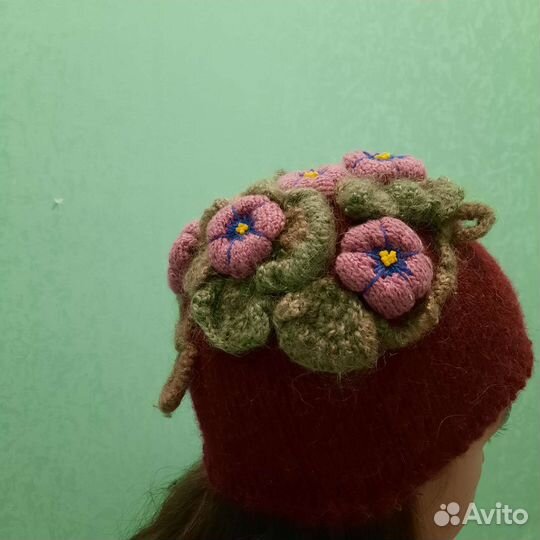 Шапка ручная работа