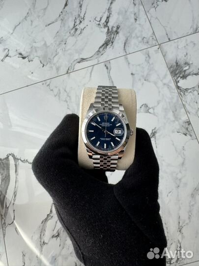 Часы Rolex Datejust 41mm blue dial