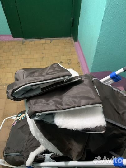 Детские санки коляска